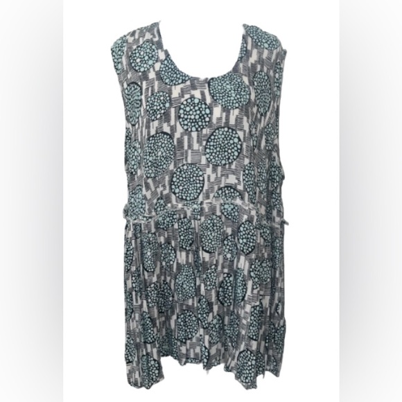3X Melissa McCarthy Seven7 Sleeveless Hi-Lo Tunic Blouse - Picture 10 of 10